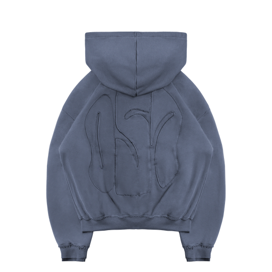SILENT MOON ZIP-HOODIE