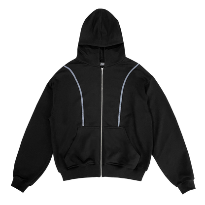057 ZIP-HOODIE HARD LINE